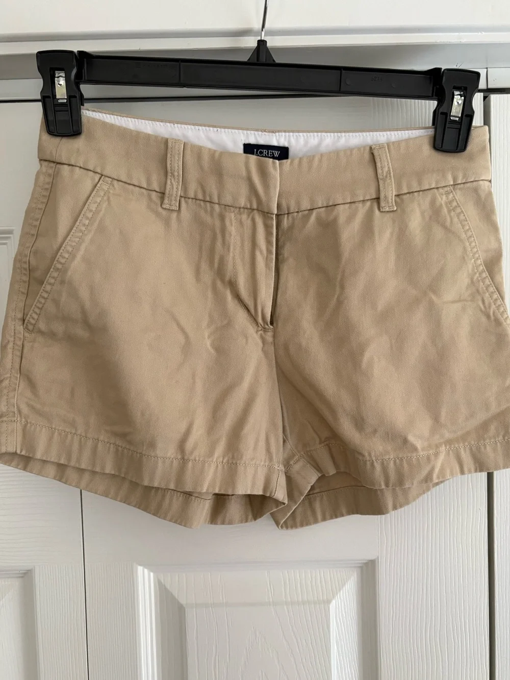 J.CREW Women's Chino Shorts. 2 Pair. Size 0.